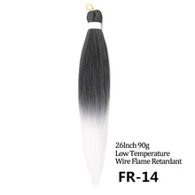 Load image into Gallery viewer, 24 26 Inches 80g 90g Kanekalon Hair Wholesale Bulk Braid Synthetic Hair Braid Easy Braiding Hair Extension For Women
