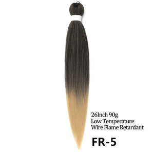 24 26 Inches 80g 90g Kanekalon Hair Wholesale Bulk Braid Synthetic Hair Braid Easy Braiding Hair Extension For Women