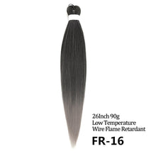 Load image into Gallery viewer, 24 26 Inches 80g 90g Kanekalon Hair Wholesale Bulk Braid Synthetic Hair Braid Easy Braiding Hair Extension For Women
