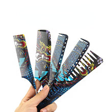 Load image into Gallery viewer, FnLune Chinese Dragon Personality Hair Cutting Comb Salon Hair Stylist Professional Male Female Hair Styling Pointed Tail Comb
