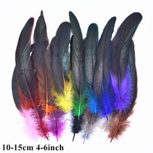 Load image into Gallery viewer, Many Kinds Multicolour Combinations Goose Ostrich Feathers Crafts Pheasant Chicken Turkey Peacock Feather Handicraft Accessories
