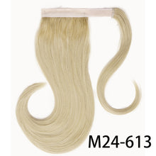 Load image into Gallery viewer, XINRAN Synthetic Bounce Wraparound Ponytail Hair Pieces  Straight Hair Extensions With Combs Warp Ponytails For Women
