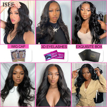 Load image into Gallery viewer, ISEE HAIR Peruvian Body Wave Human Hair Bundles100% Human Hair Extension Natural Color Can Buy 1/ 3/ 4 Bundles Thick Hair Weaves
