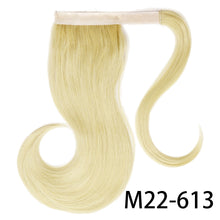 Load image into Gallery viewer, XINRAN Synthetic Bounce Wraparound Ponytail Hair Pieces  Straight Hair Extensions With Combs Warp Ponytails For Women

