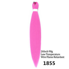 Load image into Gallery viewer, 24 26 Inches 80g 90g Kanekalon Hair Wholesale Bulk Braid Synthetic Hair Braid Easy Braiding Hair Extension For Women

