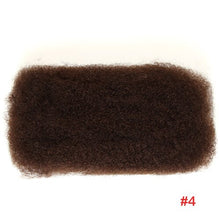 Load image into Gallery viewer, Styleicon Brazilian Afro Kinky Bulk 100% Human Hair For Braiding Remy Afro Kinky Bulk 50g/Pcs Kinky Curly Hair Crochet
