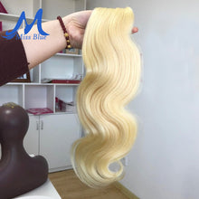 Load image into Gallery viewer, 28 30 inches Loose Body Wave Hair 613 Blonde Brazilian Human Hair Weave Bundles Full 1 3 4 PC Remy Virgin Hair Extensions Weft
