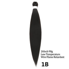 Load image into Gallery viewer, 24 26 Inches 80g 90g Kanekalon Hair Wholesale Bulk Braid Synthetic Hair Braid Easy Braiding Hair Extension For Women
