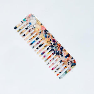 Acetate Massage Comfortable Anti-static Hair Combs Colorful Hair Brush Hairdressing Tool 2 size For Women Girls Gifts