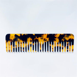 Acetate Massage Comfortable Anti-static Hair Combs Colorful Hair Brush Hairdressing Tool 2 size For Women Girls Gifts