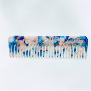 Acetate Massage Comfortable Anti-static Hair Combs Colorful Hair Brush Hairdressing Tool 2 size For Women Girls Gifts