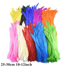 Load image into Gallery viewer, Many Kinds Multicolour Combinations Goose Ostrich Feathers Crafts Pheasant Chicken Turkey Peacock Feather Handicraft Accessories
