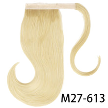 Load image into Gallery viewer, XINRAN Synthetic Bounce Wraparound Ponytail Hair Pieces  Straight Hair Extensions With Combs Warp Ponytails For Women
