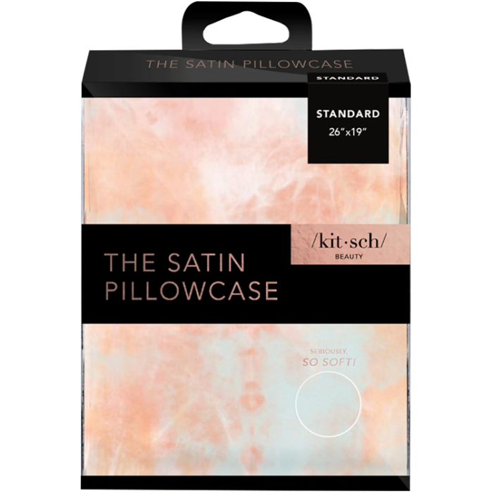 Kitsch Satin Pillowcase Sunset Tie Dye