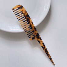 Load image into Gallery viewer, Acetate Plate Long Handle Pointed Tail Comb Anti-static Hairdressing Comb Cross Border
