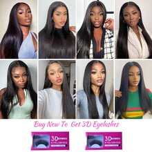 Load image into Gallery viewer, Peruvian Straight Hair Extensions Human Hair Bundles No Tangle Nature Color Can Buy 1/3/4 Bundles ISEE Hair Human Hair Bundles
