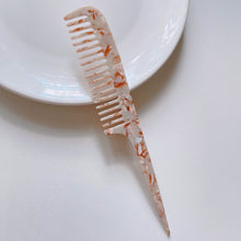 Load image into Gallery viewer, Acetate Plate Long Handle Pointed Tail Comb Anti-static Hairdressing Comb Cross Border
