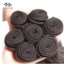 Load image into Gallery viewer, UNICE Hair Bundles Malaysian Body Wave 4 Bundles 100% Remy Hair Weaving Natural Color Human Hair Weaves 8-30inch Free Shipping
