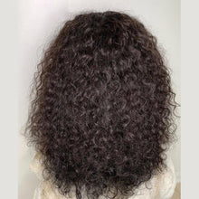 Load image into Gallery viewer, Natural Soft 26Inch 180 Density Long Kinky Curly Black Loose Curly Lace Front Wig For Women With BabyHair Heat Resistant Daily
