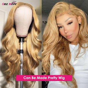 #27 Honey Blonde Bundles Body Wave Bundles Remy Human Hair Extensions Brown  Brazilian 100% Human Hair Weave Bundles 1 3 4 PCS