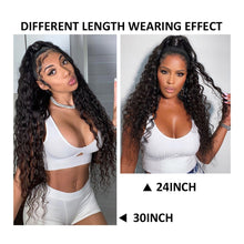 Load image into Gallery viewer, BOL Curly Ponytail Extension Human Hair Feeling Natural Hairpiece 24-32Inch Soft Long Drawstring Hair PonyTail Clip On for Women
