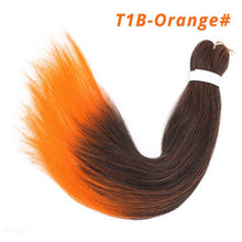 Load image into Gallery viewer, Vigorous Synthetic Easy Jumbo Braids Hair Ombre Braiding Hair 20inches Crochet Hair Extensions
