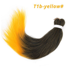 Load image into Gallery viewer, Vigorous Synthetic Easy Jumbo Braids Hair Ombre Braiding Hair 20inches Crochet Hair Extensions
