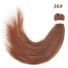 Load image into Gallery viewer, Vigorous Synthetic Easy Jumbo Braids Hair Ombre Braiding Hair 20inches Crochet Hair Extensions
