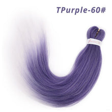 Load image into Gallery viewer, Vigorous Synthetic Easy Jumbo Braids Hair Ombre Braiding Hair 20inches Crochet Hair Extensions
