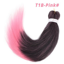 Load image into Gallery viewer, Vigorous Synthetic Easy Jumbo Braids Hair Ombre Braiding Hair 20inches Crochet Hair Extensions
