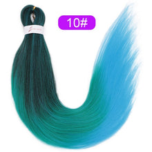 Load image into Gallery viewer, Vigorous Synthetic Easy Jumbo Braids Hair Ombre Braiding Hair 20inches Crochet Hair Extensions
