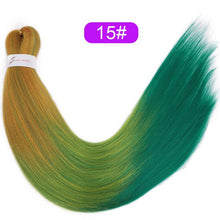 Load image into Gallery viewer, Vigorous Synthetic Easy Jumbo Braids Hair Ombre Braiding Hair 20inches Crochet Hair Extensions
